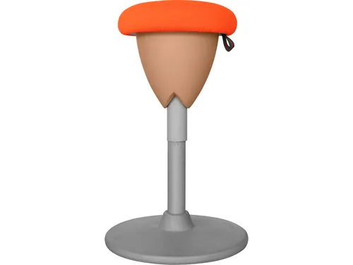 Ergonomische Zit-Sta Kruk Oranje