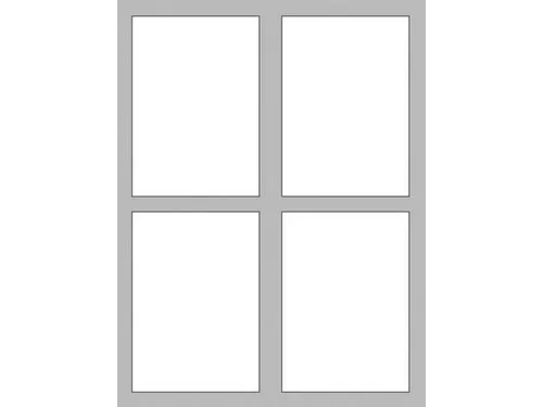 Infovitrine 4xa4 Whiteboard Voor Binnen Aluminium Frame Deur Acrylglas