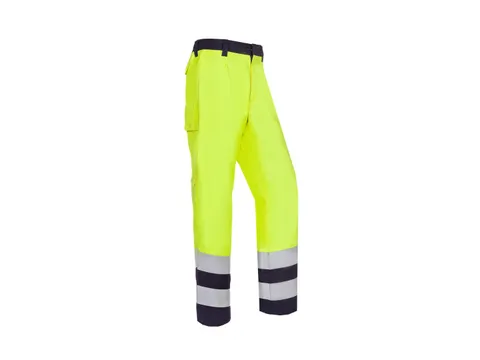 /Sioen Karden Broek Hi-Vis Geel/Blauw 64R
