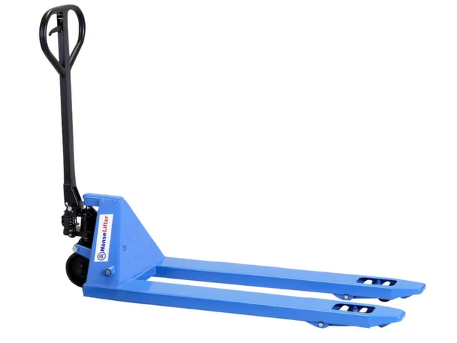 transpalette,force 2000kg,fourche L 2500mm,roul. piv. caoutchouc plein