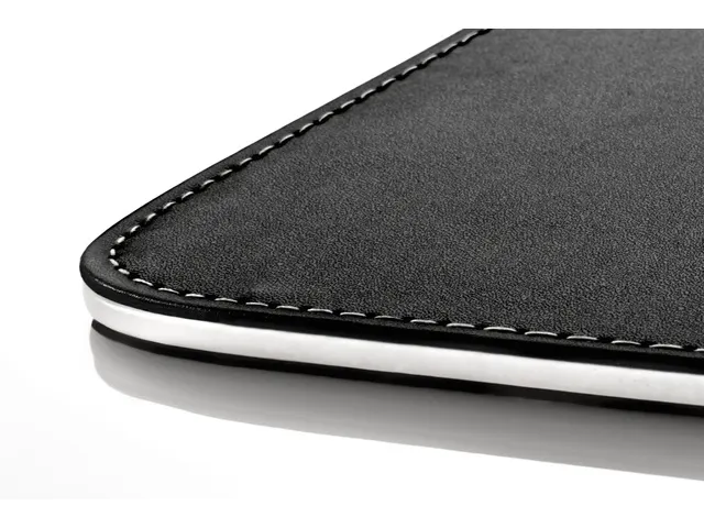 Bureauonderlegger Kunstleer 60x45 zwart