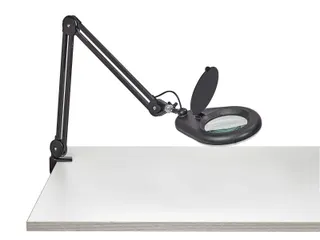 Loeplamp LED MAULviso Zwart met tafelklem - 2