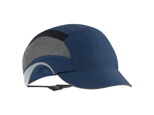 JSP Aerolite stootpet met korte klep, marineblauw