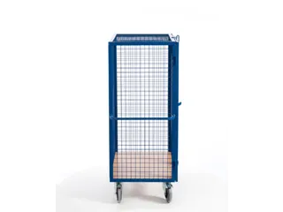 kastwagen,draagverm. 600kg,laadvl. LxB 980x700mm,houtplaat,3gaaswanden - 10
