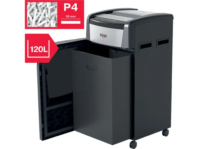Momentum Extra XP426+ papiervernietiger 120L zwart