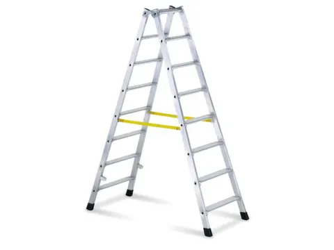 Boktrap Aluminium L 1 84M 2X8Treden Dubbelzijdig Uitvoering Nl