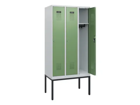 schoollocker,HxBxD 1950x900x500mm,3vak,vak B 300mm,cil.-slot