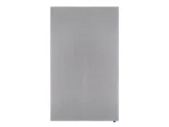 WALL-UP akoestisch Prikbord 200x119.5cm Licht Grijs