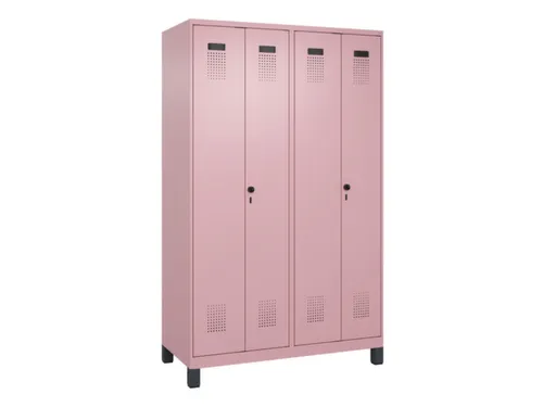PBM-locker,HxBxD 1950x1200x500mm,4vak,vak B 300mm,draaigrendel
