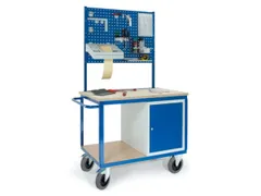 montagewagen,draagverm. 600kg,laadvl. LxB 1150x700mm,houtplaat