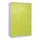 Z-garderobekast,HxBxD 1850x1200x500mm,vak B 200/400mm,cil.-slot