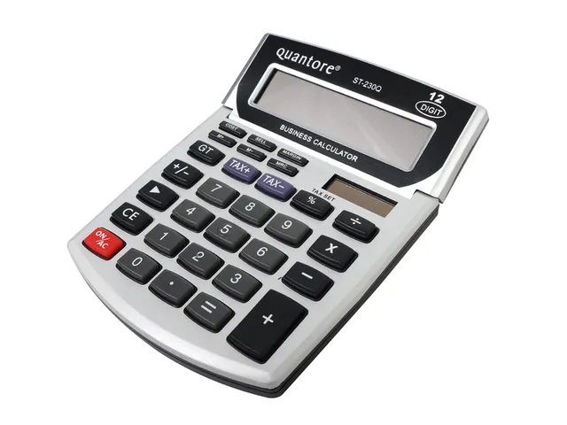 Quantore ST-230Q Dualpower Rekenmachine 12-cijferig display