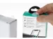 Etiket Rillprint 25mm op rol transparant 500 stuks