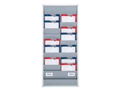 Werkplaats-/Opdrachtplanner Kunststof Profiel 1278x554mm 10 Rijen