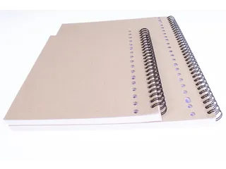 Collegeblok Multo A4 ruit 10x10mm 23-gaats 160 pagina's 80gr wit - 5