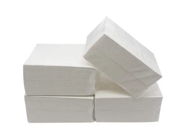 Servetten 1/4 Vouw cellulose 1-laags 33x33cm 3060 stuks