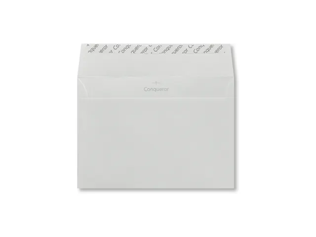 Conqueror Vergé Envelop Strip C5 162x229mm Brilliant Wit 250 Stuks