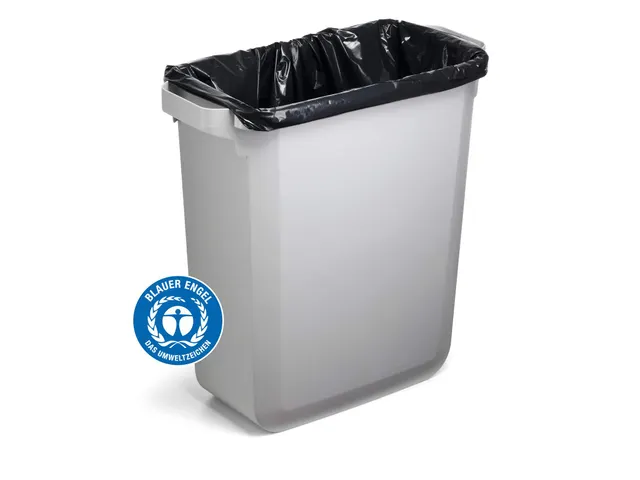 Conteneur à déchets DURABIN ECO rectangulaire 60 litres gris