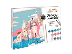 Color Experience Paint by Numbers set Griekenland