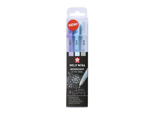 Gelschrijver Sakura Gelly Roll Moonlight 06 calm set à 3 kleuren