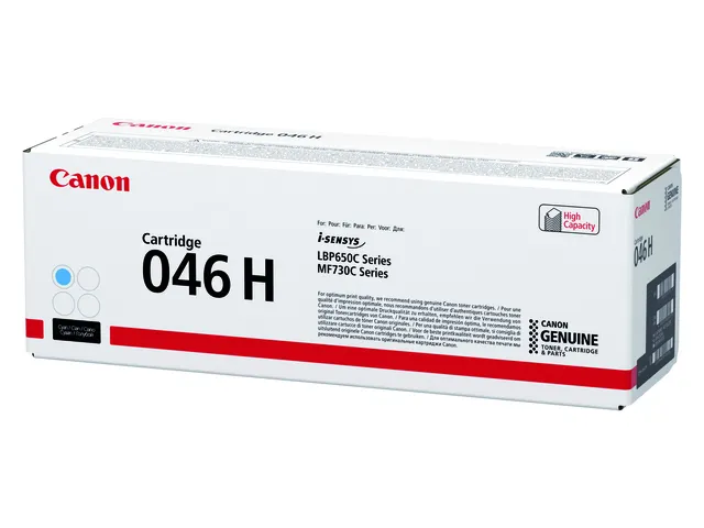 Tonercartridge Canon 046H Cyaan HC
