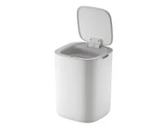 Morandi Trendy Vierkante Afvalbak Smart Sensor Bin 12 Liter Wit