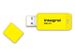 USB-stick 2.0 Integral 16Gb neon geel - 2