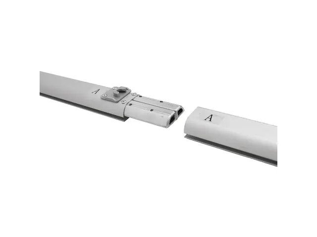 FlexFrame Modulair systeem Topbanner 300x30cm Zwart frame