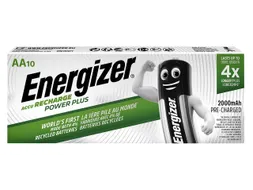 Batterij oplaadbaar Energizer 10x AA 2000mAh
