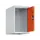 opzetkast,v. locker,1vak.,vak B 300mm,HxBxD 500x300x500mm,cilinderslot