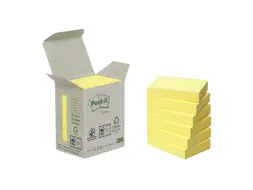 Memoblok 3M Post-it 653 38x51mm recycled geel
