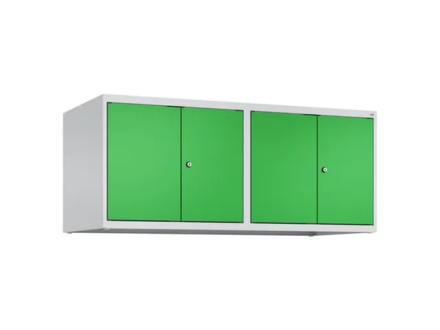 opzetkast,v. locker voor scheiding van kleding,4vak.,vak B 300mm