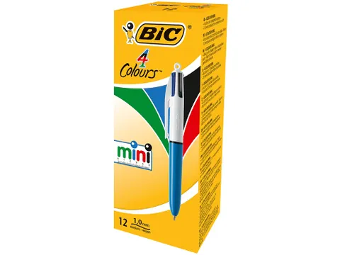 Colours Mini 4-kleurenbalpen medium lichaam blauw