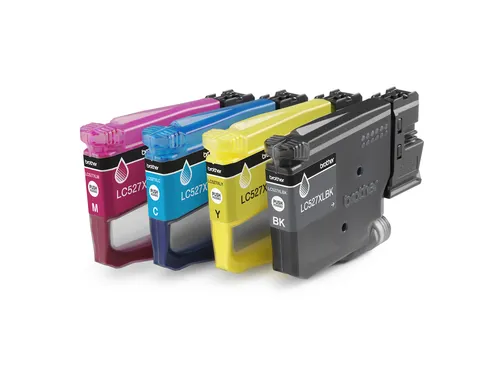 Brother LC-527XL Inktcartridges Zwart + 3 Kleuren XL