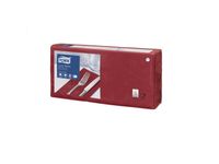 Tork 477422 Lunchservet 33x33cm 2-laags 1/8 vouw 10x200 Bordeauxrood
