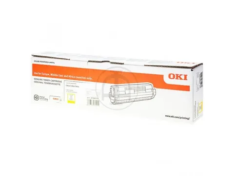 47095701 OKI C8xx toner yellow 5000pages