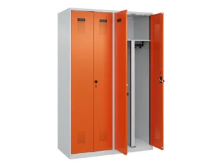 PBM-locker,HxBxD 1850x1200x500mm,4vak,vak B 300mm,draaigrendel - 1