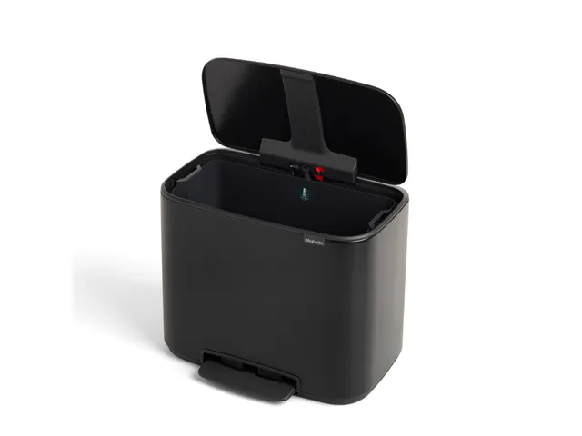 Bo Pedaalemmer 36 Liter Mat Zwart