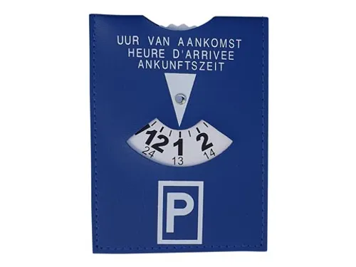 parkeerschijf blauw (conform Belgische wetgeving)