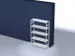 rayonnage modulaire,rayonnage départ,HxlxP 2000x1360x435mm