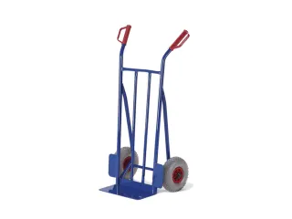steekwagen,draagverm. 250kg,TPE-banden,steekplaat BxD 400x180mm - 1