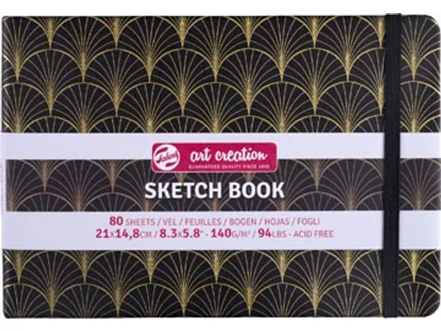 TAC schetsboek Art Deco 21x148cm