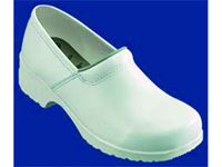 Veiligheidsklomp Eurodan 38111 wit leder Maat 43 Polyurethaan Zool S2