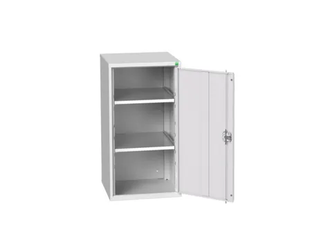 universele kast,HxBxD 1000x525x550mm,2xStalen bodem,draaigrendelslot