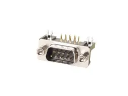 Mannelijke 9P Sub-D Connector - Printmontage
