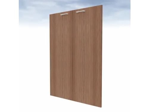 dubbele vleugeldeur,v. scheidingswand,3ordnerhoogte,HxB 1280x860mm