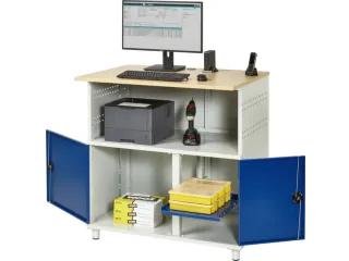 pc-kast,HxBxD 1100x1100x800mm,stopcontactdoos m. schakelaar - 3