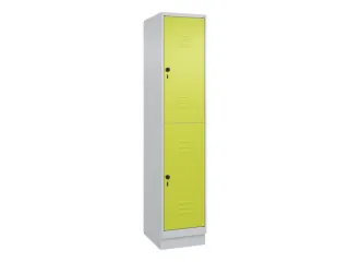 dubbeldekse locker,HxBxD 1950x400x500mm,1x2vak.,vak B 400mm - 1