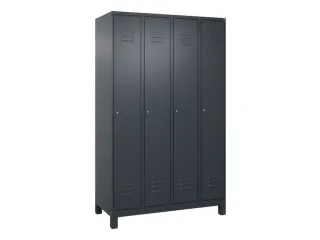 locker voor scheiding van kleding,HxBxD 1950x1200x500mm,4vak - 1
