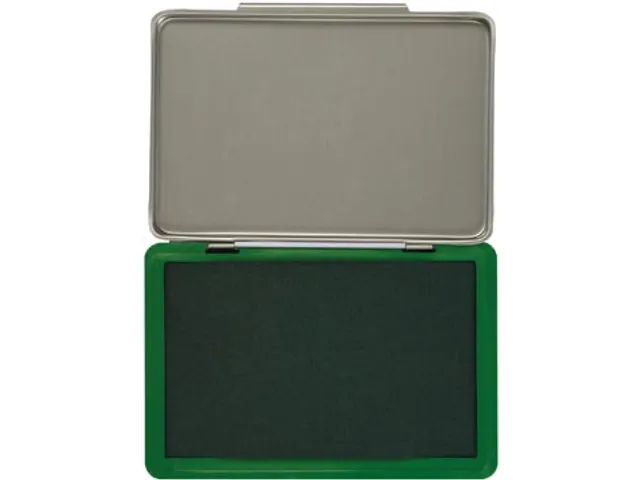 Stempelkussen 110x70mm Groen